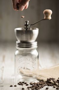 Młynek do kawy Kilner Młynek KILNER 0025.785 ( ręczny ; kolor srebrny ) 4