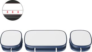 Organizer Baseus Uchwyt Niebieski 1 sztuka  (29308-uniw) 5