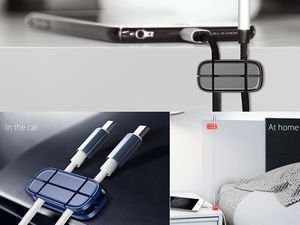 Organizer Baseus Uchwyt Niebieski 1 sztuka  (29308-uniw) 9