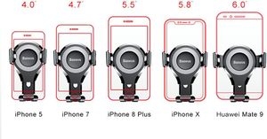 Baseus Uchwyt grawitacyjny do samochodu Osculum SUYL-XP01 19