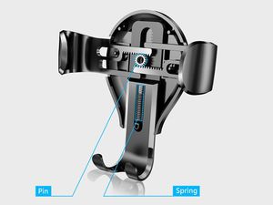 Baseus Uchwyt grawitacyjny do samochodu Osculum SUYL-XP01 6