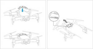 PGYTECH Camera Connector Top do DJI Mavic Air 4