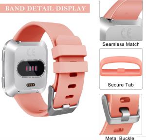 Smartwatch Fitbit Versa Różowe złoto Różowy  (FB505RGPK-EU) 5