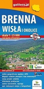 Mapa sztabowa - Brenna, Wisła i okolice 1:25 000 1