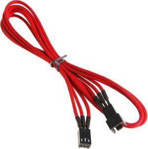BitFenix 3-pin - 3-pin, 0.6m, Czerwony (BFAMSC3F60RKRP) 1