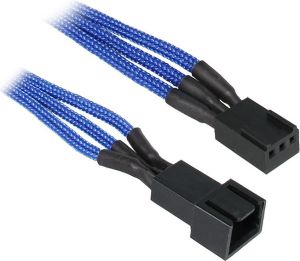 BitFenix 3-pin - 3-pin, 0.6m, Niebieski (BFAMSC3F60BKRP) 1