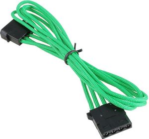 BitFenix Przedłużaczacz Molex 45cm - opływowy zielono czarny (BFA-MSC-MM45GK-RP) 1