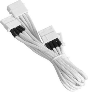 BitFenix Rozgałęźnik Molex na 3x Molex 55cm - opływowy biały (BFA-MSC-M3MWW-RP) 1