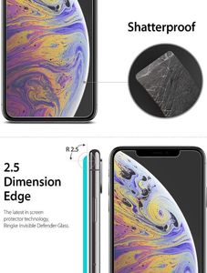 Ringke SZKŁO HARTOWANE RINGKE ID-3PACK IPHONE X CLEAR 3