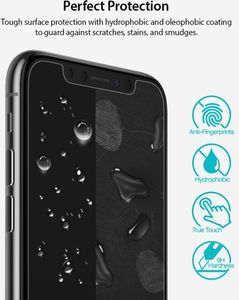 Ringke SZKŁO HARTOWANE RINGKE ID-3PACK IPHONE X CLEAR 5