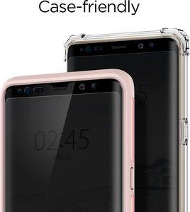 Spigen SZKŁO HARTOWANE SPIGEN GLAS.TR CASE FRIENDLY GALAXY NOTE 8 BLACK 3