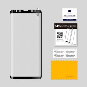 Spigen SZKŁO HARTOWANE SPIGEN GLAS.TR CASE FRIENDLY GALAXY NOTE 8 BLACK 7