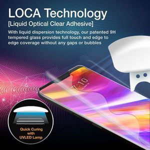 Whitestone SZKŁO HARTOWANE WHITESTONE DOME GLASS LG G7 THINQ CLEAR 3