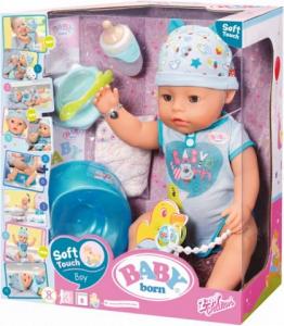 Zapf BABY born® Lalka interaktywna chłopiec 824375 2