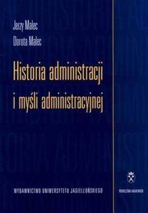 Historia administracji i myśli administracyjnej 1