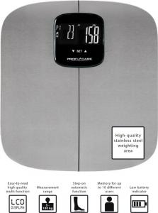 Waga łazienkowa ProfiCare PC-PW 3006 3