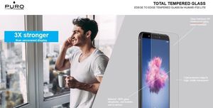 Puro Puro Total Tempered Glass - Szkło Ochronne Hartowane Na Cały Ekran Huawei P Smart 3