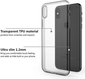 X-doria X-doria Gel Jacket - Etui Iphone X (czarny Przezroczysty) 3