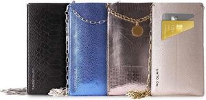 Puro Etui Glam Chain Uniwersalne gold Chain perłowe r. XL 2