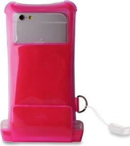 Puro Etui wodoodporne 5.1" + Kieszeń Na Kartę różowe 2