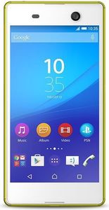 Puro Etui Ultra Slim 0.3 Cover Mfx + Folia Xperia M5 limonkowe 2