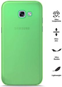 Puro Etui 0.3 Nude Galaxy A3 (2017) fluo Green 1