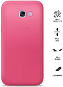 Puro Etui 0.3 Nude Galaxy A3 (2017) fluo Pink 1