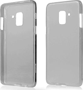 Mercury Mercury Transparent Jelly - Etui Samsung Galaxy A8 (2018) (czarny/przezroczysty) 1