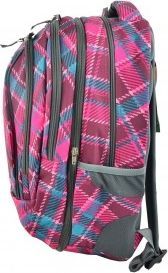 Patio Plecak Coolpack 2w1 Combo Cranberry Check 2017 różowy 2