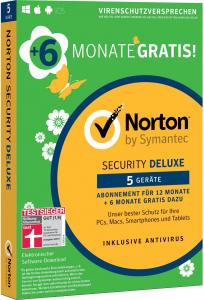 Norton Security Deluxe 5 Urządzeń 18 Miesięcy 1