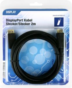 Kabel Innovation IT DisplayPort - DisplayPort 2m czarny (5A 602787 DISPLAY) 1