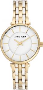 Zegarek Anne Klein Classic Gold & White (AK/3010WTGB) 1