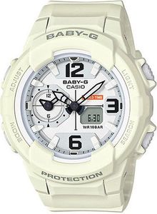 Zegarek BABY-G Damski BGA-230-7B2ER Baby-G Analogowo-cyfrowy beżowy 1