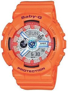 Zegarek BABY-G Damski BA-110SN-4AER Baby-G pomarańczowy 1