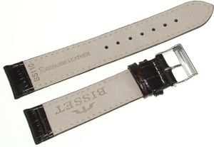 Bisset Skórzany pasek do zegarka Bisset 20 mm BS-110.20.18.05 2