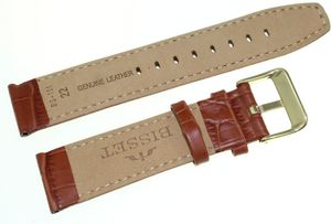Bisset Skórzany pasek do zegarka Bisset 22 mm BS-161.22.20.05G 2