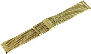 Diloy Bransoleta stalowa do zegarka Diloy MESH10-22-G 22 mm 4