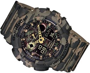 Zegarek Casio GA-100CM-5AER G-Shock Camouflage męski brązowy 2