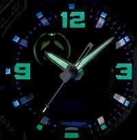 Zegarek Casio Męski GA-1000-1AER G-Shock Kompas Termometr czarny 2