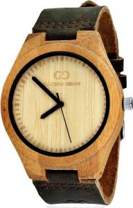 Zegarek Giacomo Design Drewniany Bamboo Wood (GD08001) 1