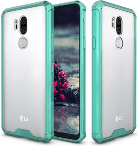 Hurtel Shockproof żelowy pokrowiec wzmocnione etui LG G7 ThinQ zielony 8