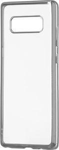 Hurtel Żelowy pokrowiec etui Metalic Slim Samsung Galaxy S9 Plus G965 srebrny 1