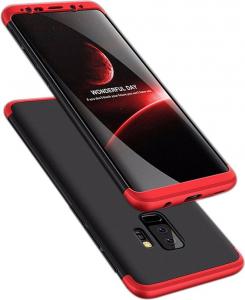 Hurtel 360 Protection etui na całą obudowę przód + tył Samsung Galaxy S9 Plus G965 czarno-czerwony 1