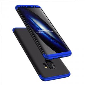Hurtel 360 Protection etui na całą obudowę przód + tył Samsung Galaxy S9 Plus G965 czarno-niebieski 1