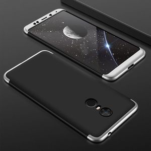 Hurtel 360 Protection etui na całą obudowę przód + tył Xiaomi Redmi 5 Plus / Redmi Note 5 (single camera) czarno-srebrny 2