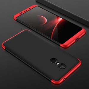 Hurtel 360 Protection etui na całą obudowę przód + tył Xiaomi Redmi 5 Plus / Redmi Note 5 (single camera) czarno-czerwony 2