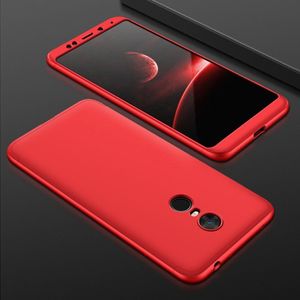 Hurtel 360 Protection etui na całą obudowę przód + tył Xiaomi Redmi 5 Plus / Redmi Note 5 (single camera) czerwony 2