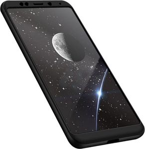 Hurtel 360 Protection etui na całą obudowę przód + tył Xiaomi Redmi 5 Plus / Redmi Note 5 (single camera) czarny 3