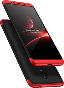 Hurtel 360 Protection etui na całą obudowę przód + tył Xiaomi Redmi 5 Plus / Redmi Note 5 (single camera) czarny 4