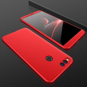 Hurtel 360 Protection etui na całą obudowę przód + tył Huawei Honor 7X czerwony 2
